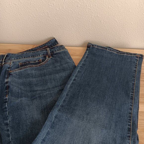 NYDJ Ellison Straight Leg Jean with Cool Embrace - Presidio Sz 22W a657998 - Picture 5 of 5